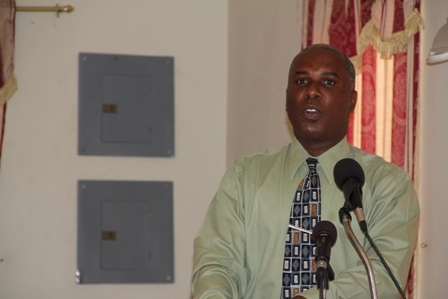 Permanent Secretary in the Ministry of Youth and Sports Mr. Alsted Pemberton